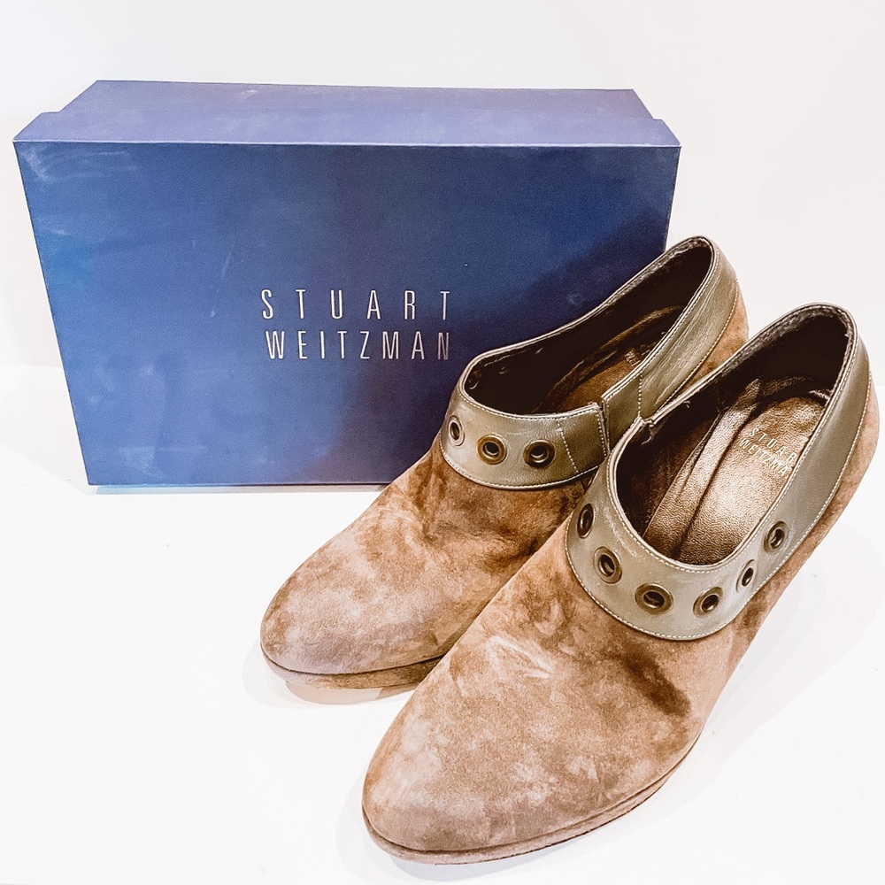 Stuart Weitzman suede bootie - Picture 3 of 12